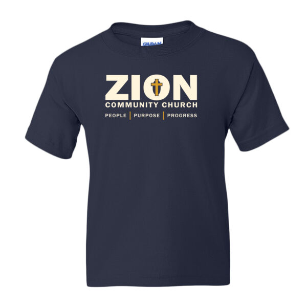 Zion Community Church 2026 - DryBlend® Youth T-Shirt Thumbnail