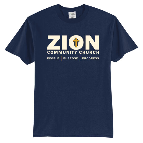 Zion Community Church 2026 - Tall Core Blend Tee Thumbnail