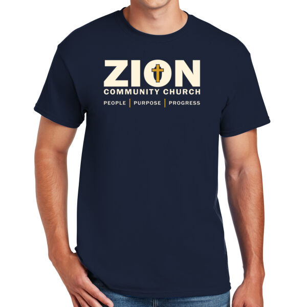 Zion Community Church 2026 - DryBlend ® 50 Cotton/50 Poly T Shirt Thumbnail