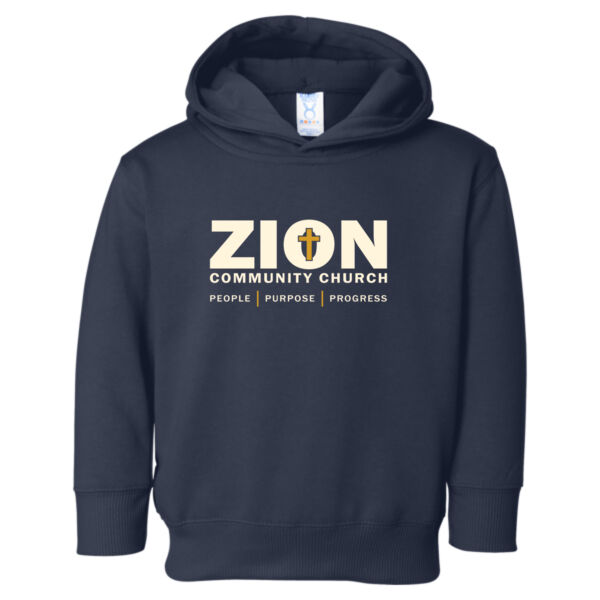 Zion Community Church 2026 - Toddler Pullover Fleece Hoodie - Toddler Pullover Fleece Hoodie Thumbnail