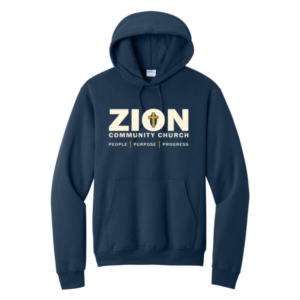 Zion Community Church 2026 - Core Fleece Pullover Hooded Sweatshirt - Core Fleece Pullover Hooded Sweatshirt Thumbnail