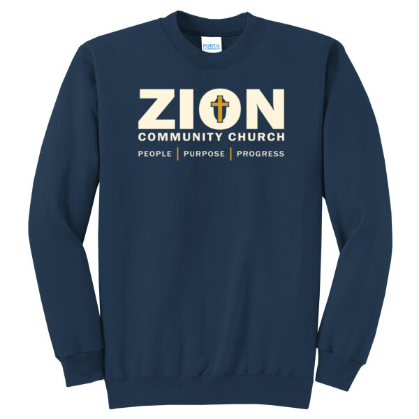 Zion Community Church 2026 - Core Fleece Crewneck Sweatshirt Thumbnail