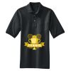 Heavyweight Cotton Pique Polo with Pocket Thumbnail