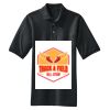 Heavyweight Cotton Pique Polo with Pocket Thumbnail