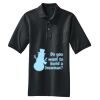Heavyweight Cotton Pique Polo with Pocket Thumbnail