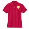 Women's Heavyweight Cotton Pique Polo Thumbnail