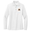 Women's Silk Touch Long Sleeve Polo Thumbnail