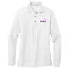Women's Silk Touch Long Sleeve Polo Thumbnail