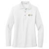 Women's Silk Touch Long Sleeve Polo Thumbnail