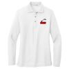 Women's Silk Touch Long Sleeve Polo Thumbnail
