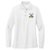 Women's Silk Touch Long Sleeve Polo Thumbnail