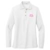 Women's Silk Touch Long Sleeve Polo Thumbnail