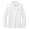Women's Silk Touch Long Sleeve Polo Thumbnail