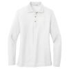 Women's Silk Touch Long Sleeve Polo Thumbnail